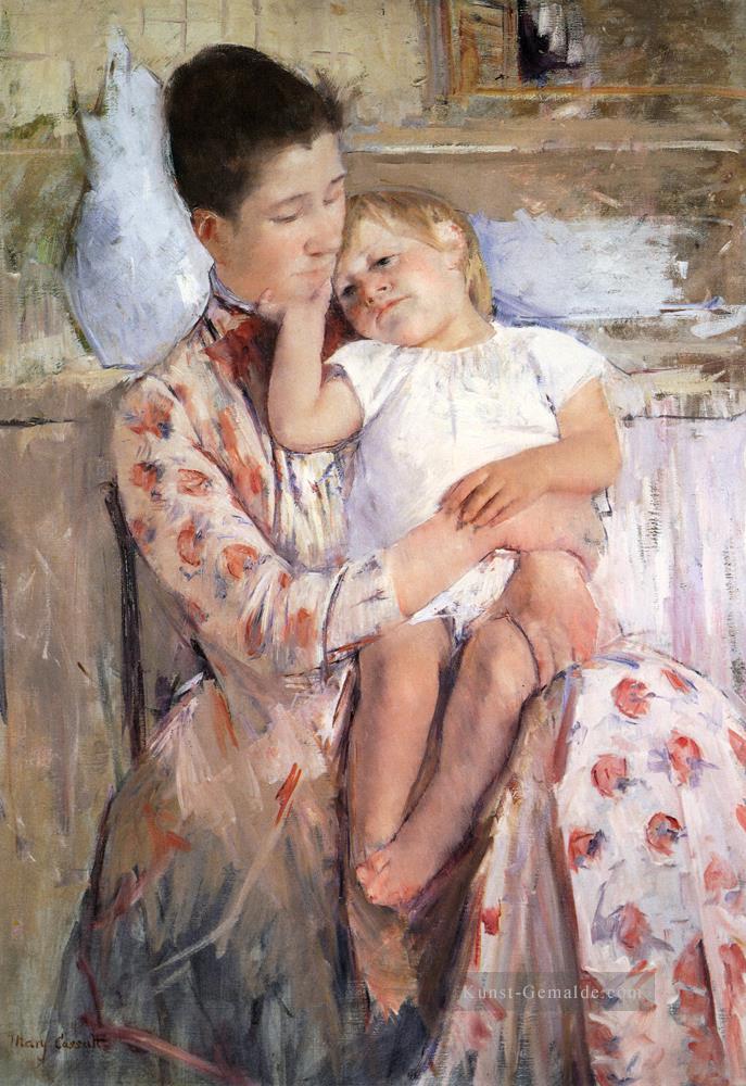 Mutter und Kind 1890 Mütter Kinder Mary Cassatt Ölgemälde